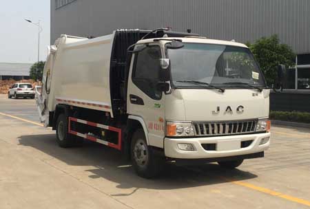專威牌HTW5080ZYSJH型江淮壓縮式垃圾車